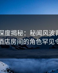 51爆料深度揭秘：秘闻风波背后，圈内人在酒店房间的角色罕见令人意外